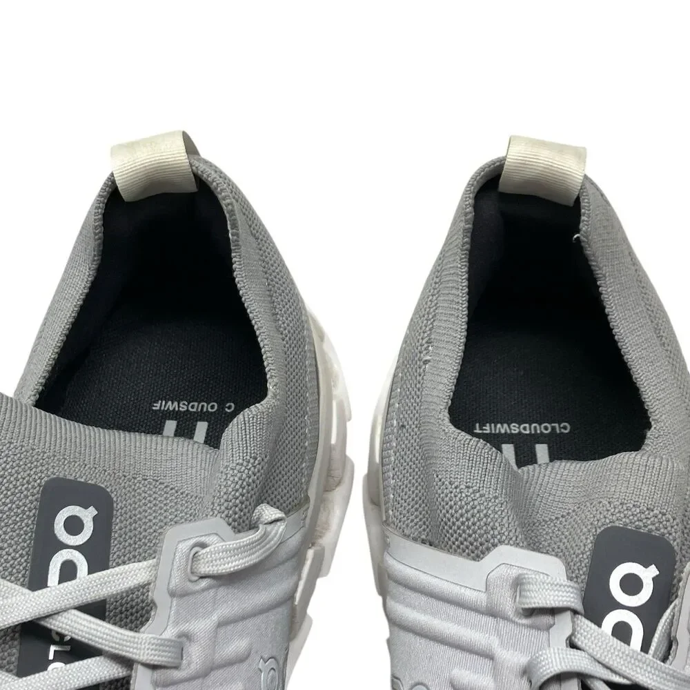 On Cloudswift 3‎ Sneakers Mens 11.5 Gray Lightweight Running Shoes ЗМD10560094